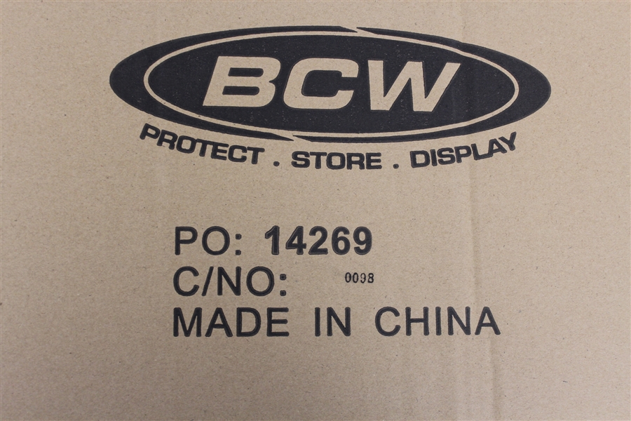 (2000) BCW Semi Rigid Size 1 Grading Submission 3 5/16 x 4 7/8 Case