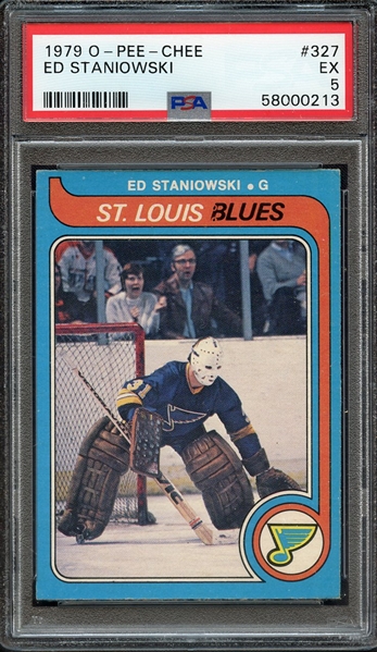 1979 O-PEE-CHEE 327 ED STANIOWSKI PSA EX 5