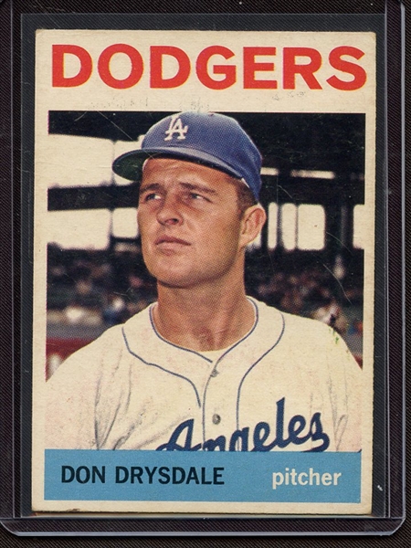 1964 TOPPS 120 DON DRYSDALE