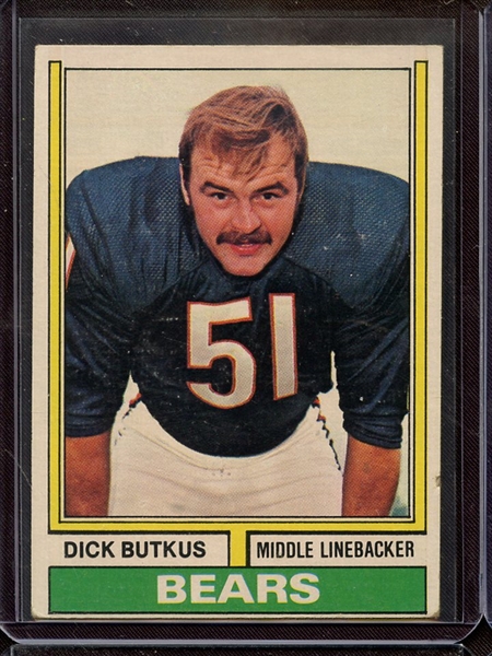 1974 TOPPS 230 DICK BUTKUS