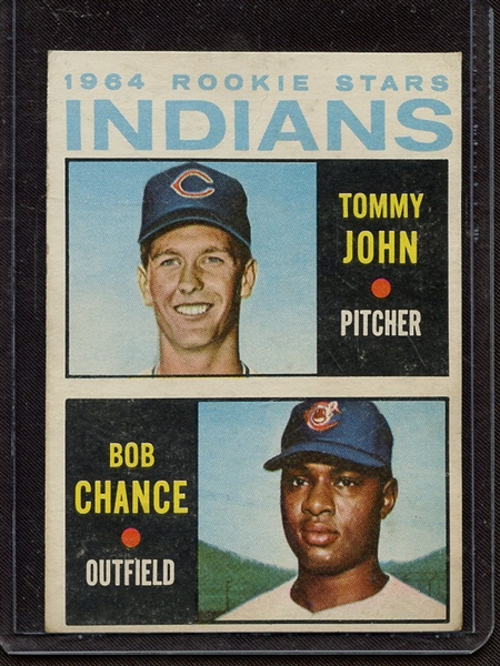 1964 TOPPS 146 TOMMY JOHN RC