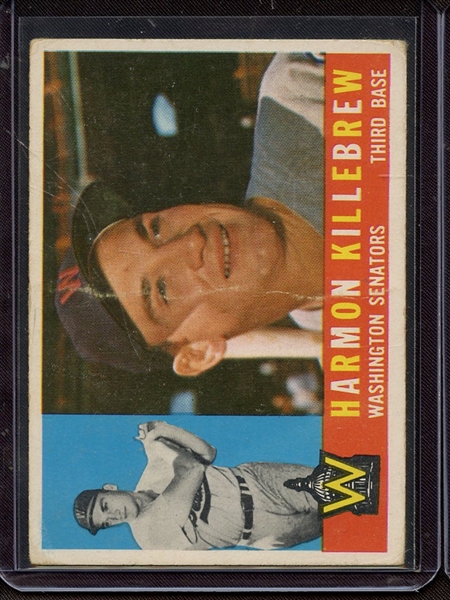 1960 TOPPS 210 HARMON KILLEBREW