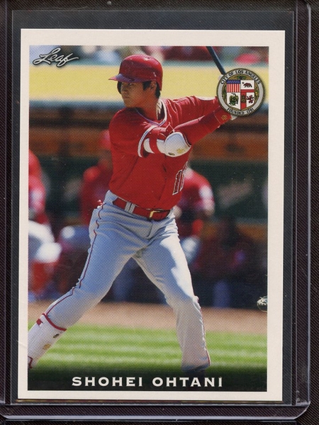 2018 LEAF NATIONAL SPORTS COLLECTORS CONVENTION NSCC ROOKIE 1 SHOHEI OHTANI