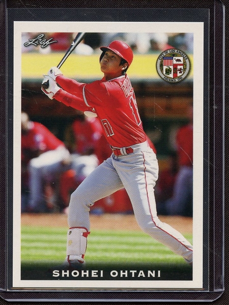 2018 LEAF NATIONAL SPORTS COLLECTORS CONVENTION NSCC ROOKIE 3 SHOHEI OHTANI