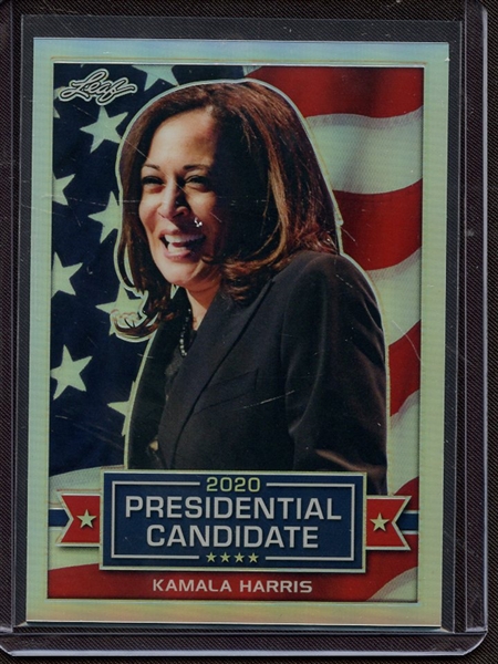 2019 LEAF PRESIDENTIAL CANDIDATE PRISMATIC SILVER KAMALA HARRIS