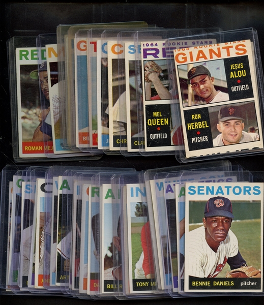 (50) 1964 TOPPS BASEBALL LOT