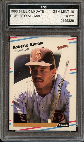 1988 FLEER UPDATE U122 ROBERTO ALOMAR FGS 10