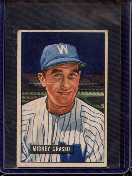 1951 BOWMAN 205 MICKEY GRASSO