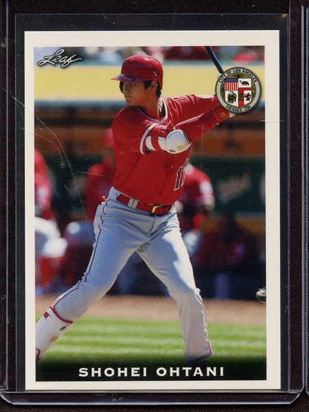 2018 LEAF NATIONAL SPORTS COLLECTORS CONVENTION NSCC ROOKIE-01 SHOHEI OHTANI