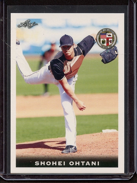 2018 LEAF NATIONAL SPORTS COLLECTORS CONVENTION NSCC ROOKIE-05 SHOHEI OHTANI