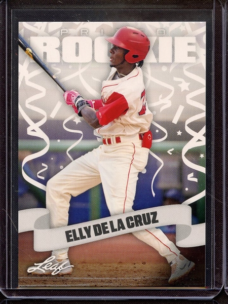 2023 LEAF PRIZED ROOKIE ELLY DA LA CRUZ