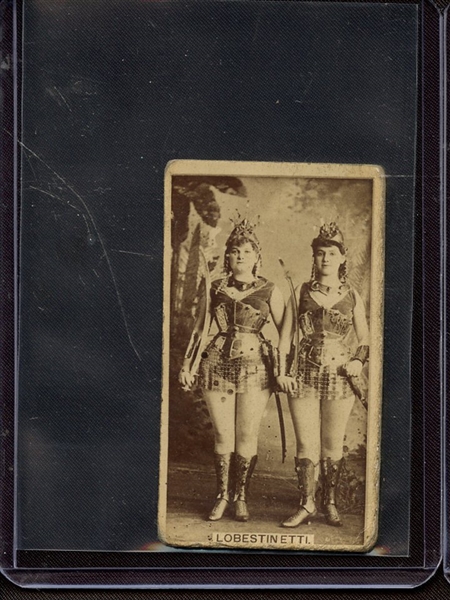 1890'S N245 SWEET CAPORAL ACTRESSES LOBESTINETTI