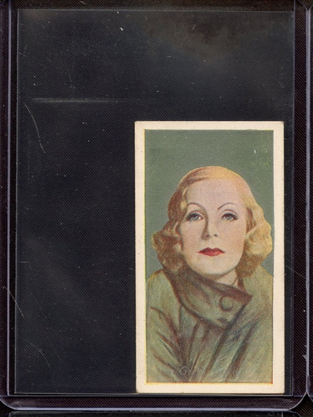 1934 GODFREY PHILLIPS 21 GRETA GARBO