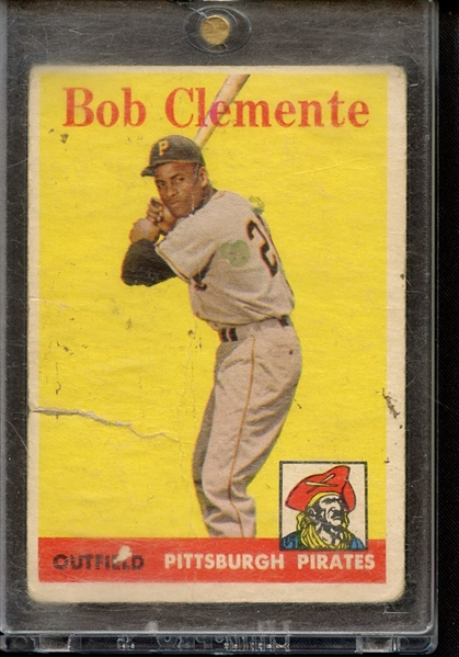 1958 TOPPS 52 ROBERTO CLEMENTE