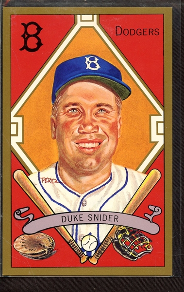 1990 PEREZ STEELE MASTERWORKS DUKE SNIDER