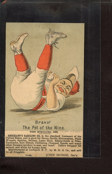 1880'S VICTORIAN BRAVO THE PET OF THE NINE PAPER