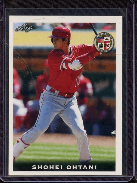 2018 LEAF NATIONAL SPORTS COLLECTORS CONVENTION NSCC 01 SHOHEI OHTANI