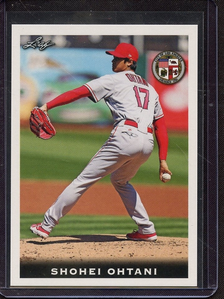 2018 LEAF NATIONAL SPORTS COLLECTORS CONVENTION NSCC 02 SHOHEI OHTANI