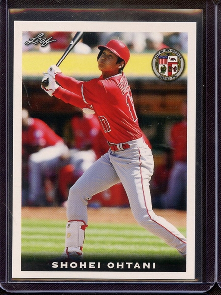 2018 LEAF NATIONAL SPORTS COLLECTORS CONVENTION NSCC 03 SHOHEI OHTANI
