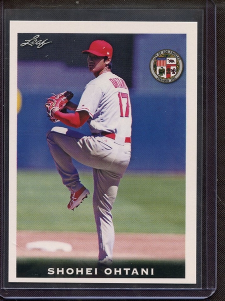 2018 LEAF NATIONAL SPORTS COLLECTORS CONVENTION NSCC 04 SHOHEI OHTANI