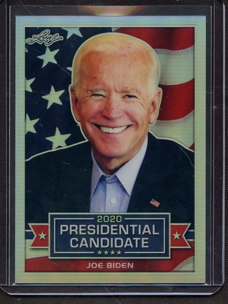 2019 LEAF 2020 PRESIDENTIAL CANDIDATE PRISMATIC JOE BIDEN