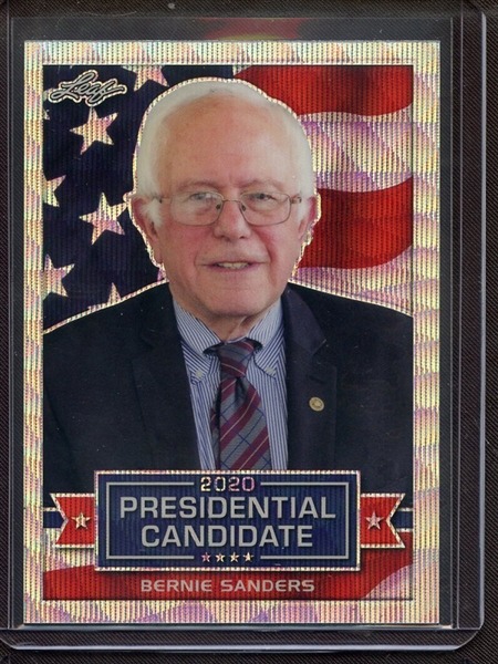 2019 LEAF 2020 PRESIDENTIAL CANDIDATE PRISMATIC WAVE BERNIE SANDERS