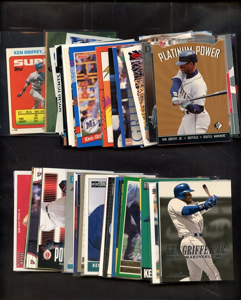 (70) DIFFERENT KEN GRIFFEY JR LOT