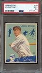 1934 GOUDEY 40 JOHN STONE PSA EX+ 5.5