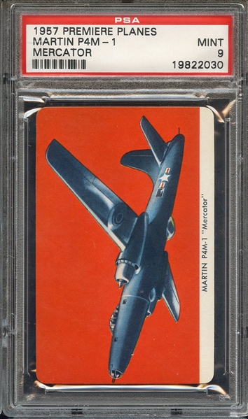 1957 PREMIERE AIRPLANES MARTIN P4M-1 MERCATOR PSA MINT 9