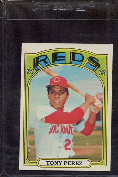 1972 TOPPS 80 TONY PEREZ
