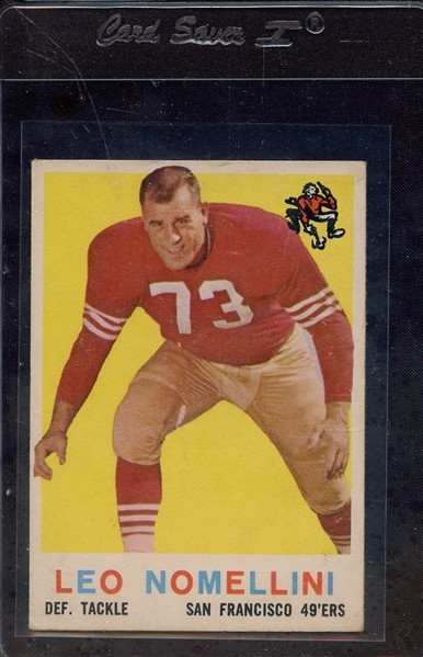 1959 TOPPS 19 LEO NOMELLINI