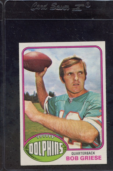 1976 TOPPS 255 255 BOB GRIESE