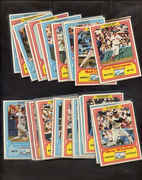 1981 DRAKES SET 33 CARDS INCLUDING 10 HOFERS AND ROSE