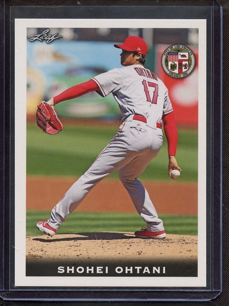 2018 LEAF NATIONAL SPORTS COLLECTORS CONVENTION NSCC ROOKIE-02 SHOHEI OHTANI