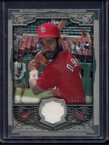 2006 SP LEGENDARY CUTS MATERIALS OZZIE SMITH 130/199