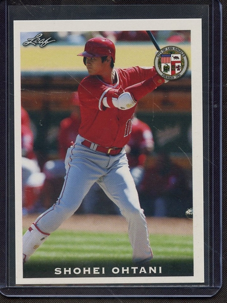 2018 LEAF NATIONAL SPORTS COLLECTORS CONVENTION NSCC ROOKIE-01 SHOHEI OHTANI