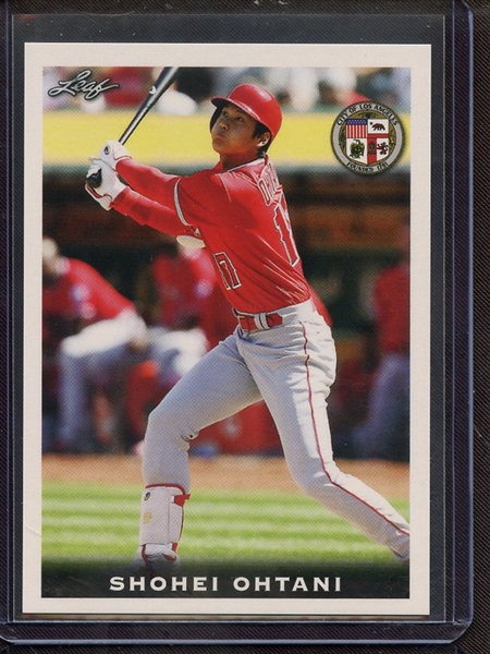 2018 LEAF NATIONAL SPORTS COLLECTORS CONVENTION NSCC ROOKIE-03 SHOHEI OHTANI