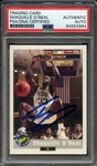 1992 CLASSIC 1 SIGNED SHAQUILLE ONEAL PSA/DNA AUTO AUTHENTIC