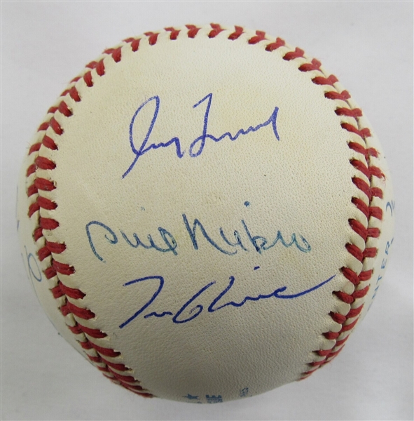 300 Wins Club Signed Baseball Tom Seaver Greg Maddux Randy Johnson +8 JSA XX07681