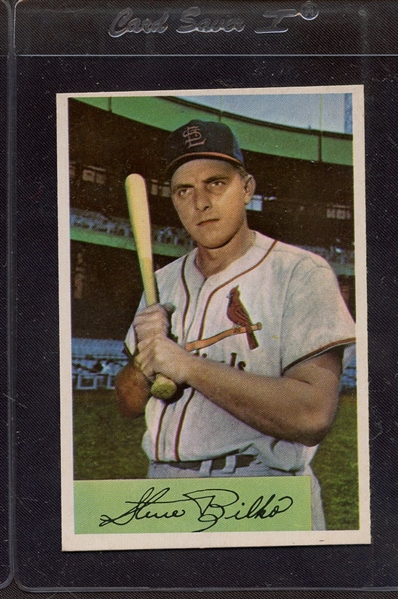 1954 BOWMAN 206 STEVE BILKO