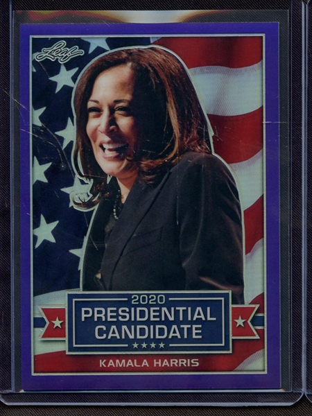 2019 LEAF 2020 PRESIDENTIAL CANDIDATE PRISMATIC PURPLE KAMALA HARRIS 4/25