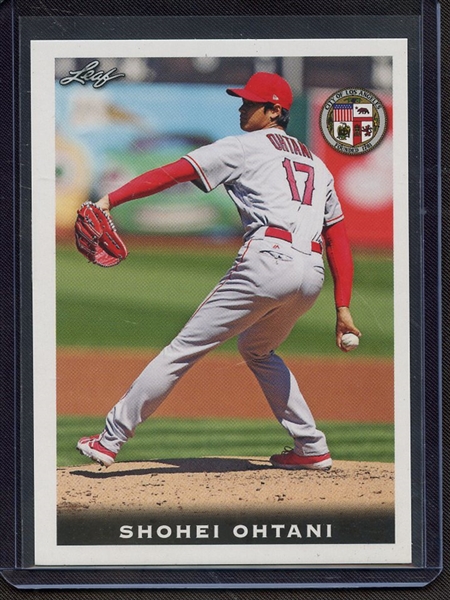 2018 LEAF NATIONAL COLLECTORS CONVENTION NSCC ROOKIE-02 SHOHEI OHTANI