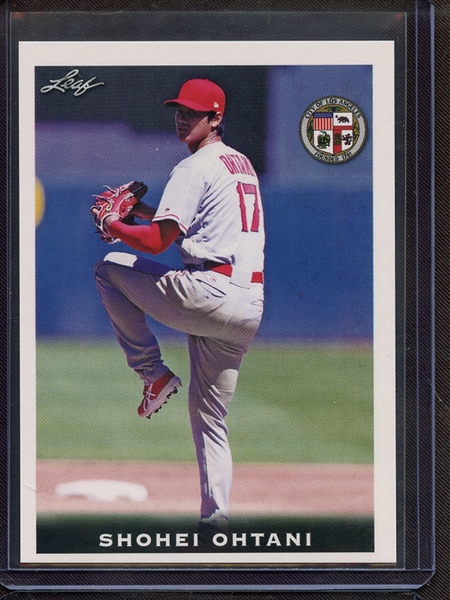 2018 LEAF NATIONAL COLLECTORS CONVENTION NSCC ROOKIE-04 SHOHEI OHTANI