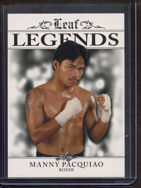 2022 LEAF LA-06 MANNY PACQUIAO