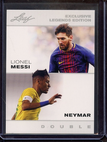 2022 LEAF EXCLUSIVE LEGENDS LIONEL MESSI NEYMAR