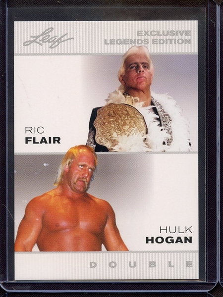 2022 LEAF EXCLUSIVE LEGENDS RIC FLAIR HULK HOGAN