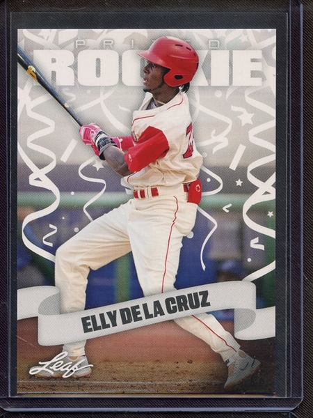 2023 PRIZED ROOKIE 01 ELLY DE LA CRUZ