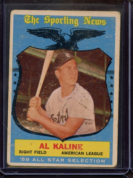 1959 TOPPS 562 AL KALINE ALL STAR