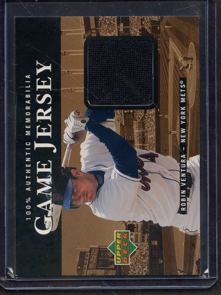 2000 UPPER DECK ROBIN VENTURA GAME USED JERSEY