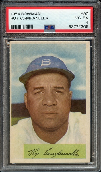 1954 BOWMAN 90 ROY CAMPANELLA PSA VG-EX 4